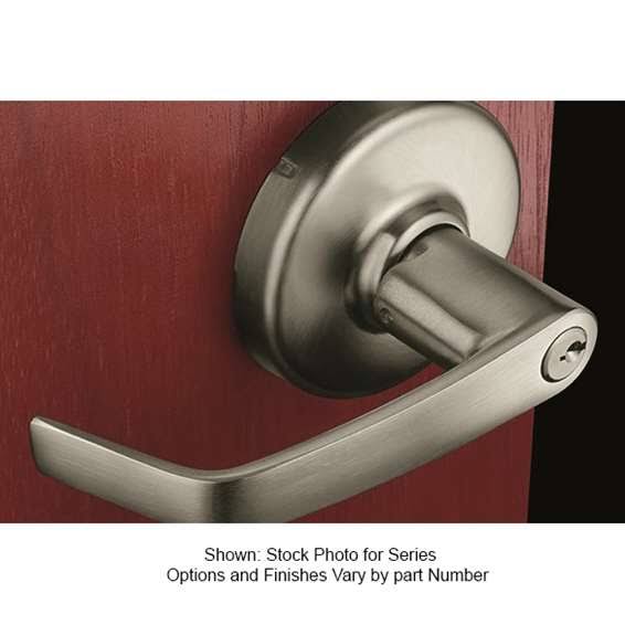 Cylindrical Lock Satin Nickel Plated Clear Coated W4252