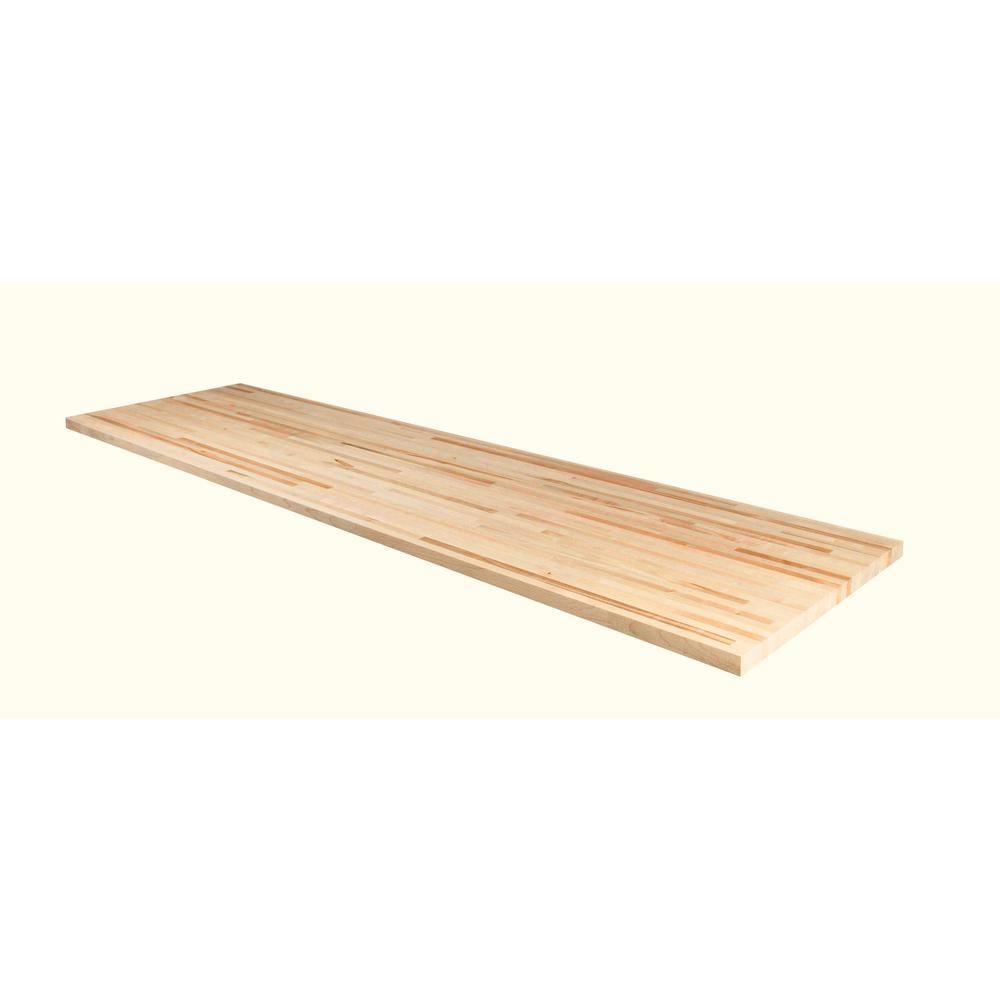 Unfinished Maple Butcher Block Countertop E4146