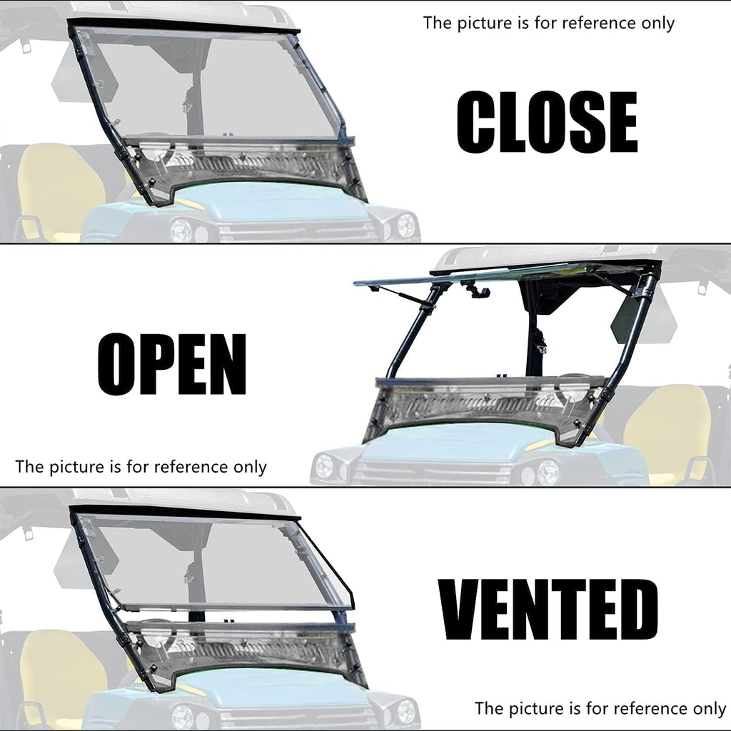 Clear Vented 3-IN-1 Windshield Q16785