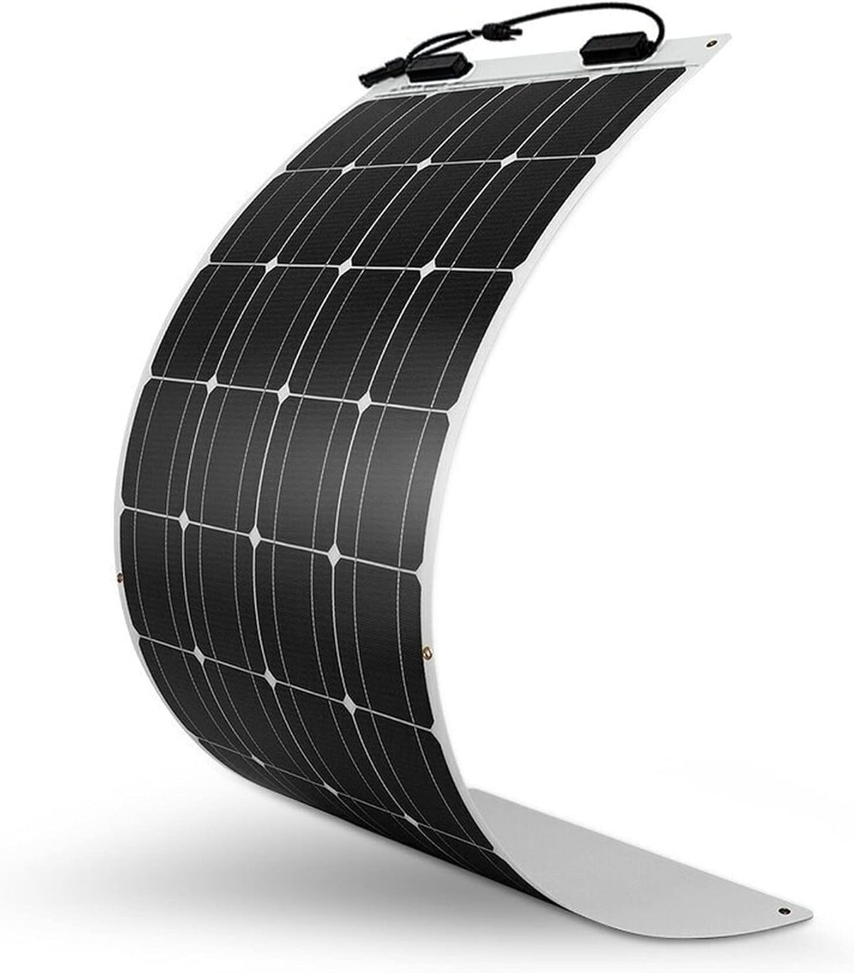 200 Watt 12 Volt Flexible Monocrystalline Solar Panel Kit with 20A PWM Controller E39236