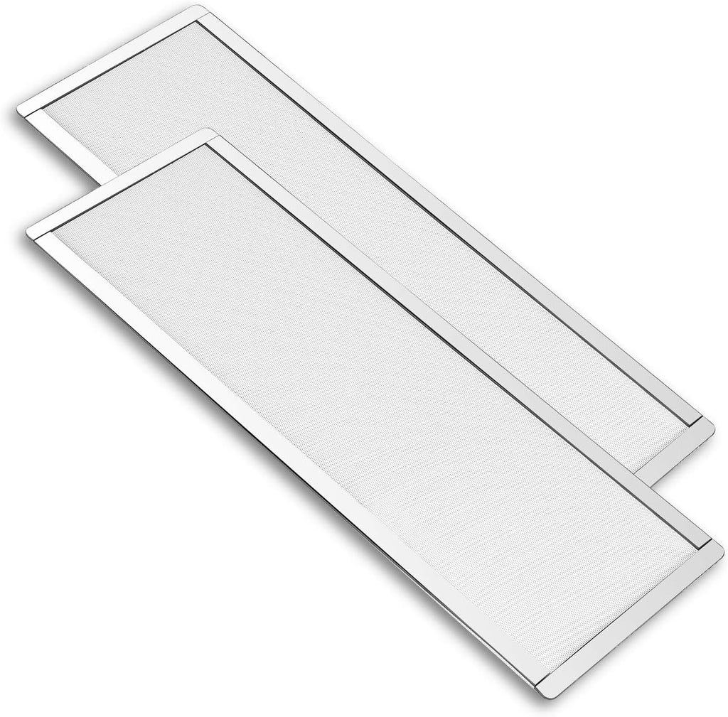120mm Magnetic PVC Fan Dust Filter Mesh Cover Black 5-Pack S6987