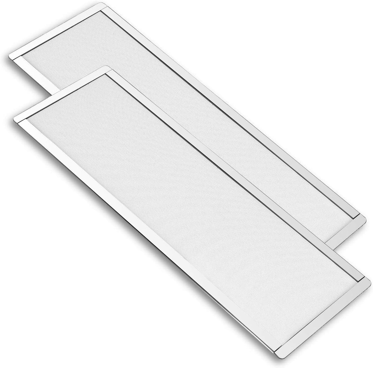 120mm Magnetic PVC Fan Dust Filter Mesh Cover Black 5-Pack S6987