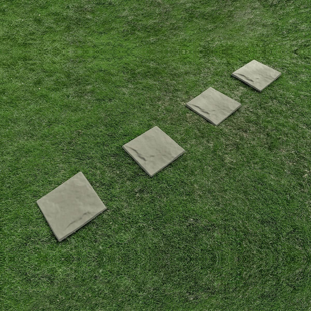 Green 4 Pack Decorative Stepping Stones O532