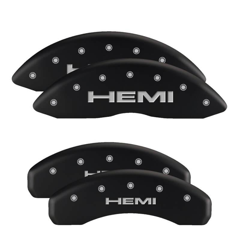 Matte Black Caliper Covers D760