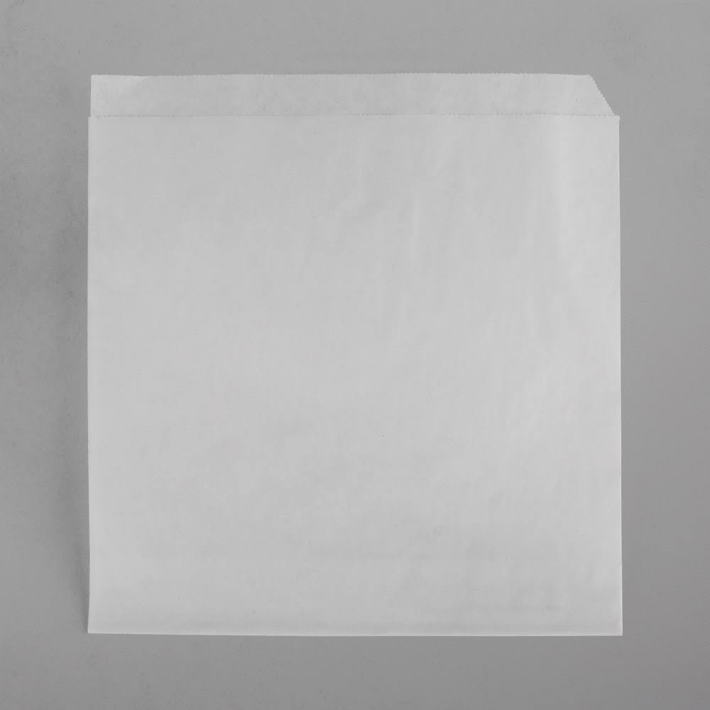White Food-Safe Double-Open Bag, Pack of 2000 C636556