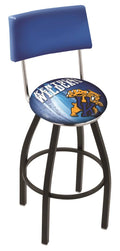 Black Wrinkle Swivel Bar Stool M99587