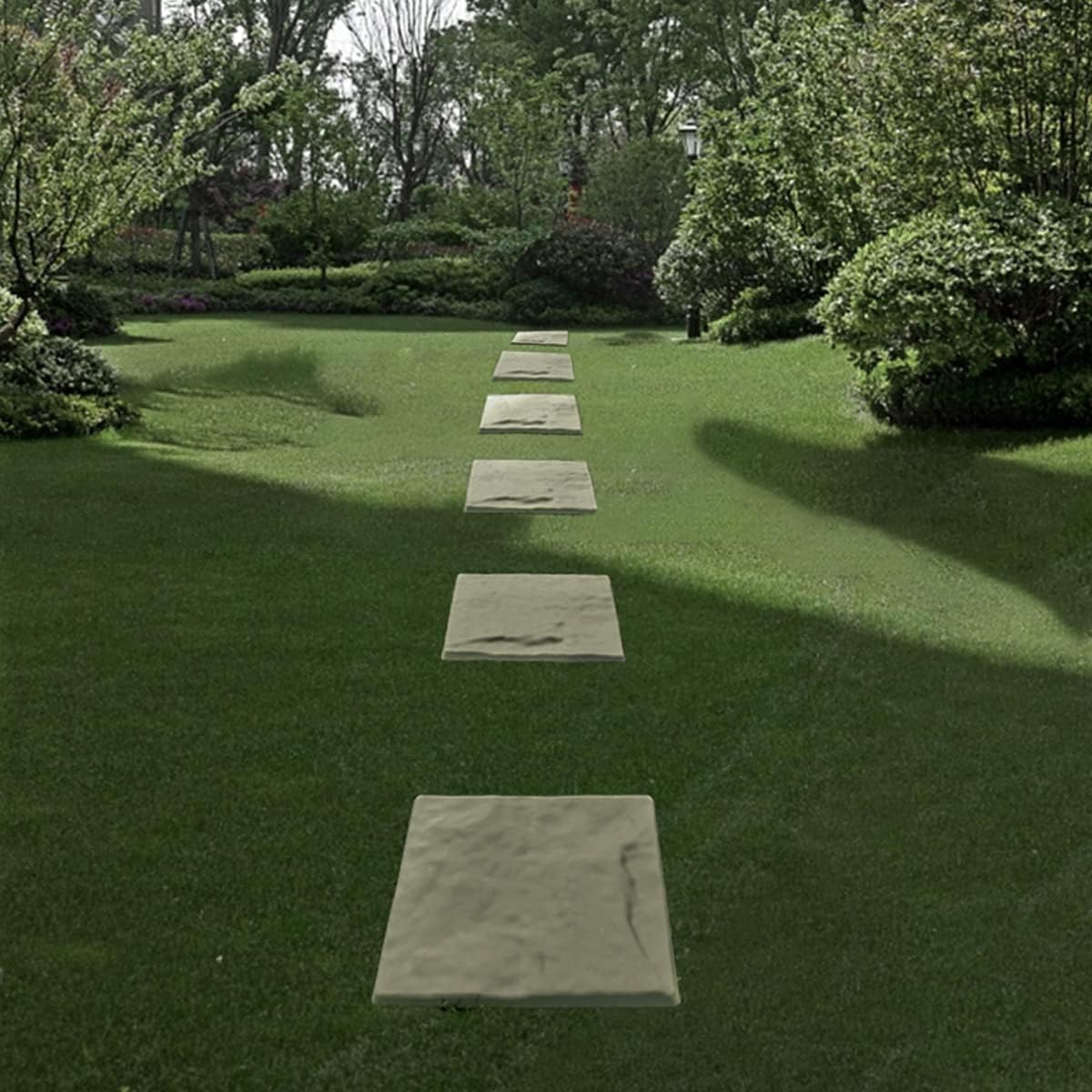 Green 4 Pack Decorative Stepping Stones O532