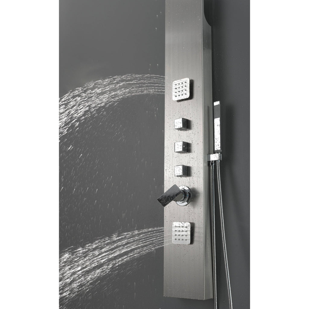 Wall Mount Stainless Steel Shower Panel in Chrome B751