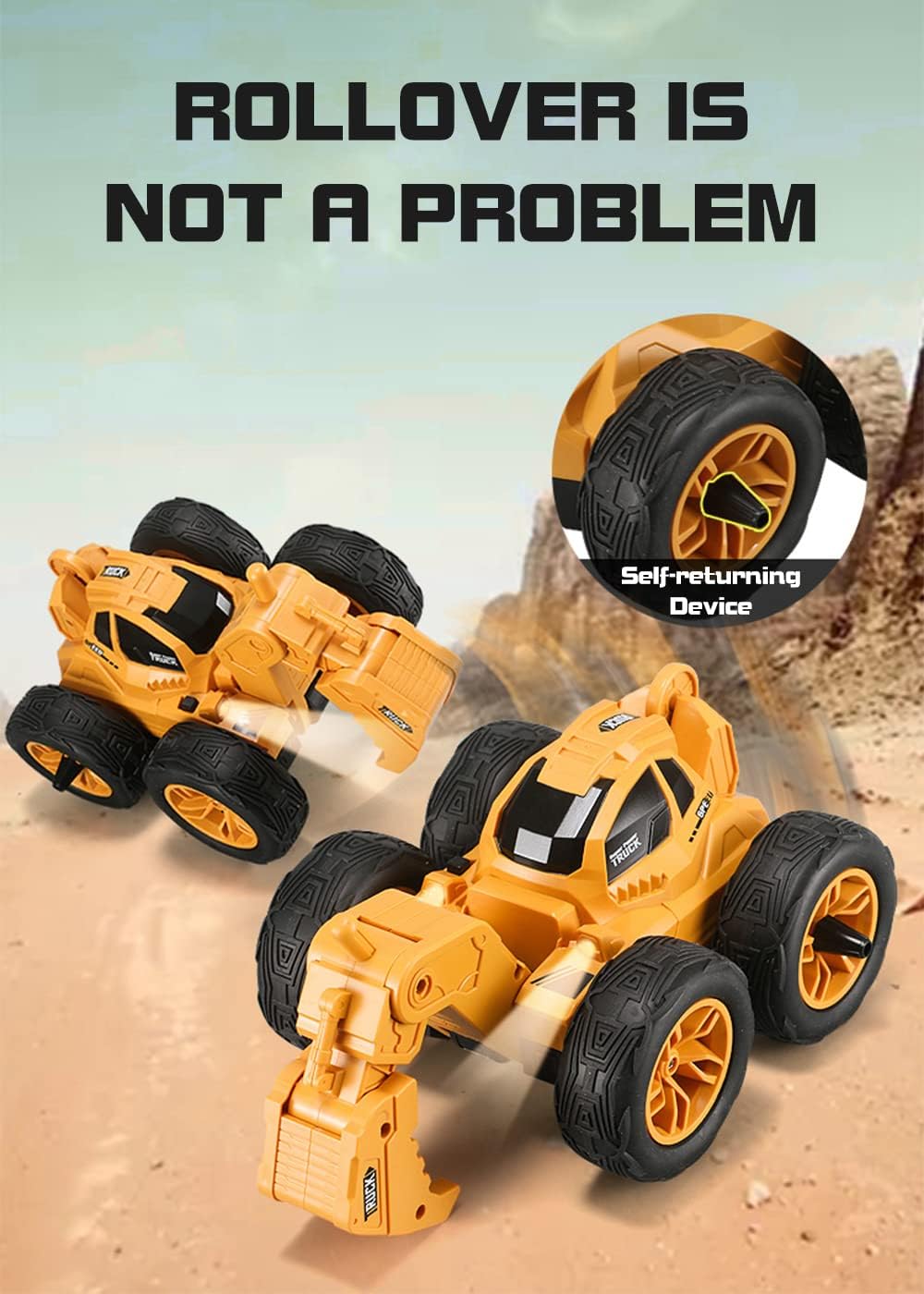 Remote Control Excavator RC Car Off Road Truck Toy B5075