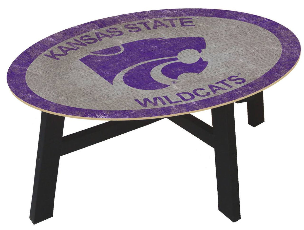 Kansas State Wildcats Team Color Coffee Table X630