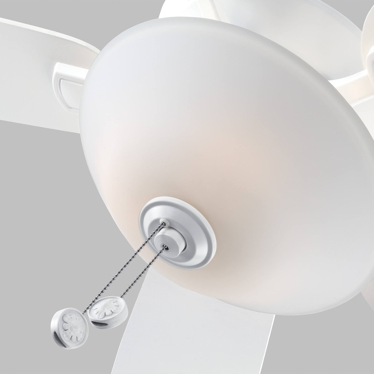 Rubberized White Ceiling Fan D26018