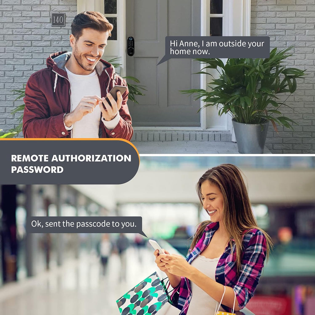 Electronic Door Lock with Touchscreen Keypad G3635