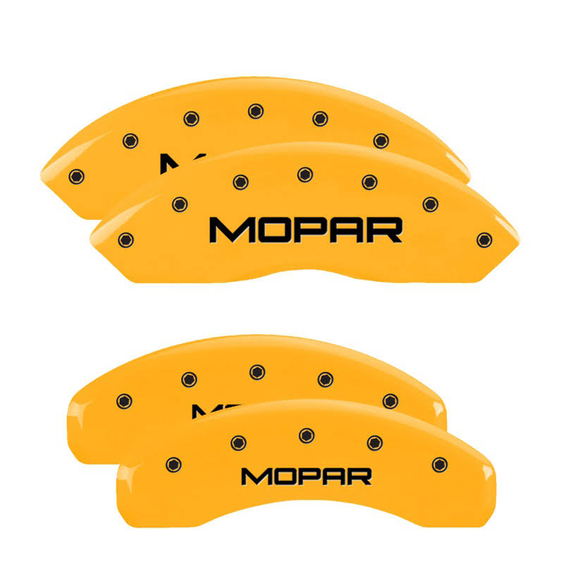 Matte Black Caliper Covers D760