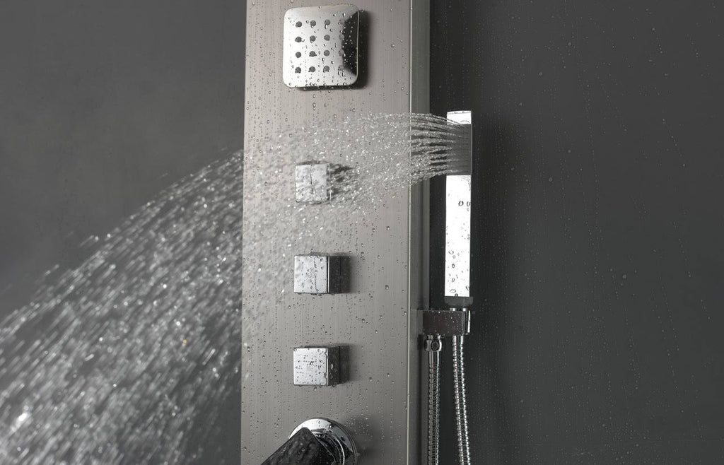 Wall Mount Stainless Steel Shower Panel in Chrome B751
