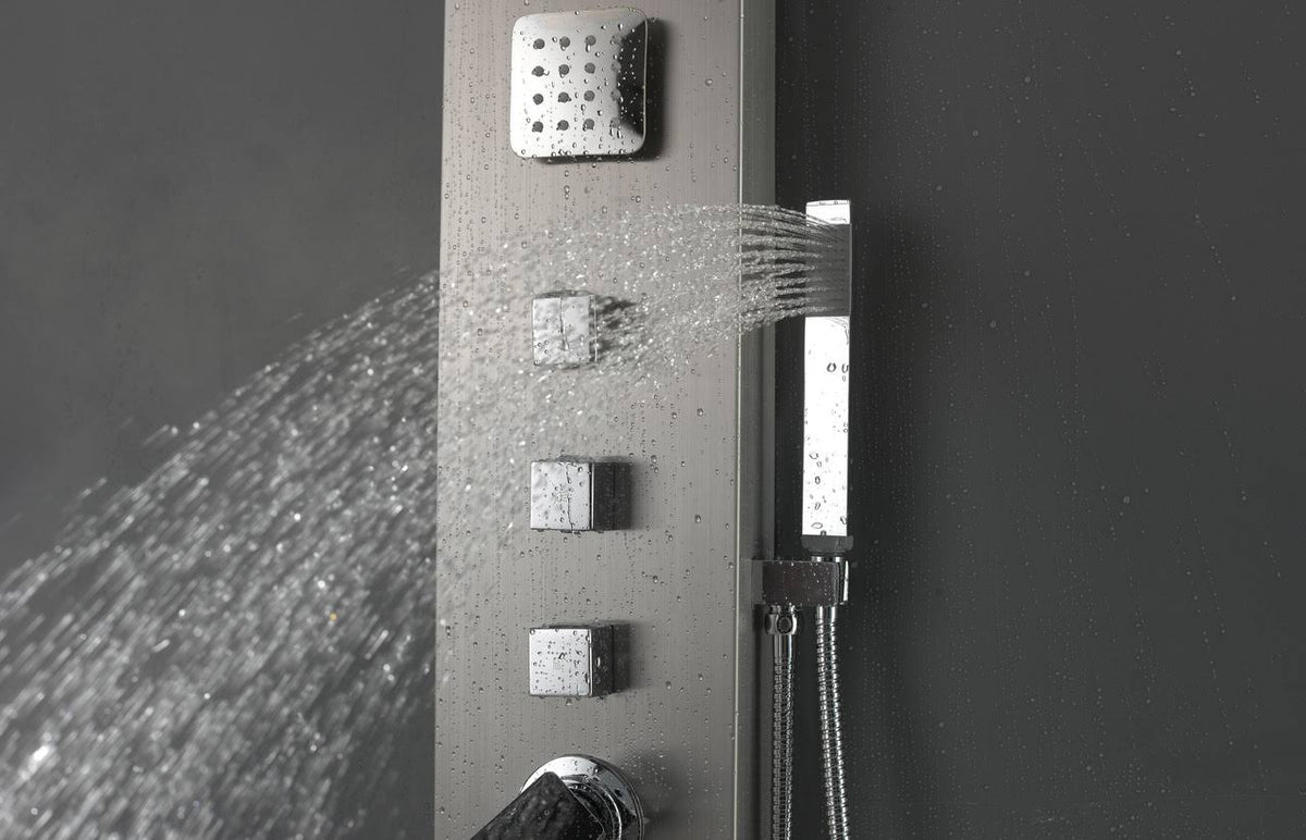 Wall Mount Stainless Steel Shower Panel in Chrome B751