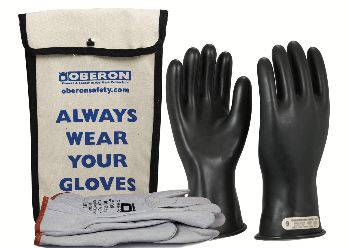 Class 0 Rubber Electrical Glove Kits A1983