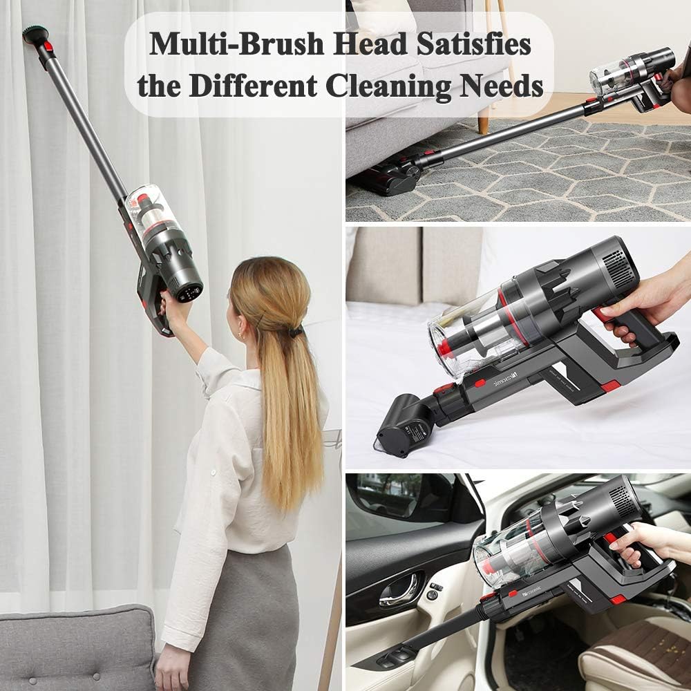 Cordless Stick Vacuum 450W 25000pa Gray Z863