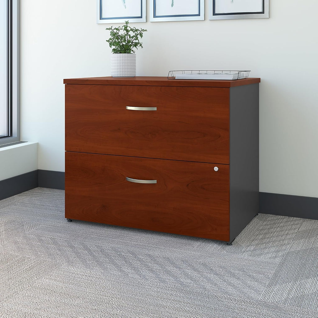 Mahogany Lateral File Cabinet Y958651