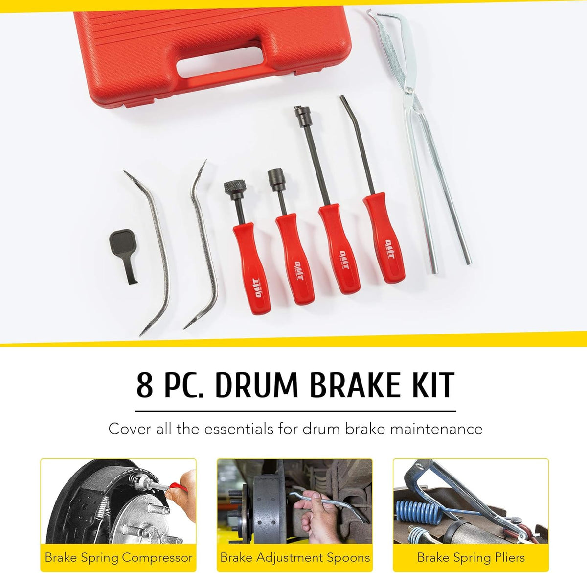 30pc Brake Tool Kit and 22pc Brake Caliper Compression Tool J51142