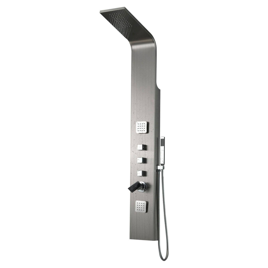 Wall Mount Stainless Steel Shower Panel in Chrome B751