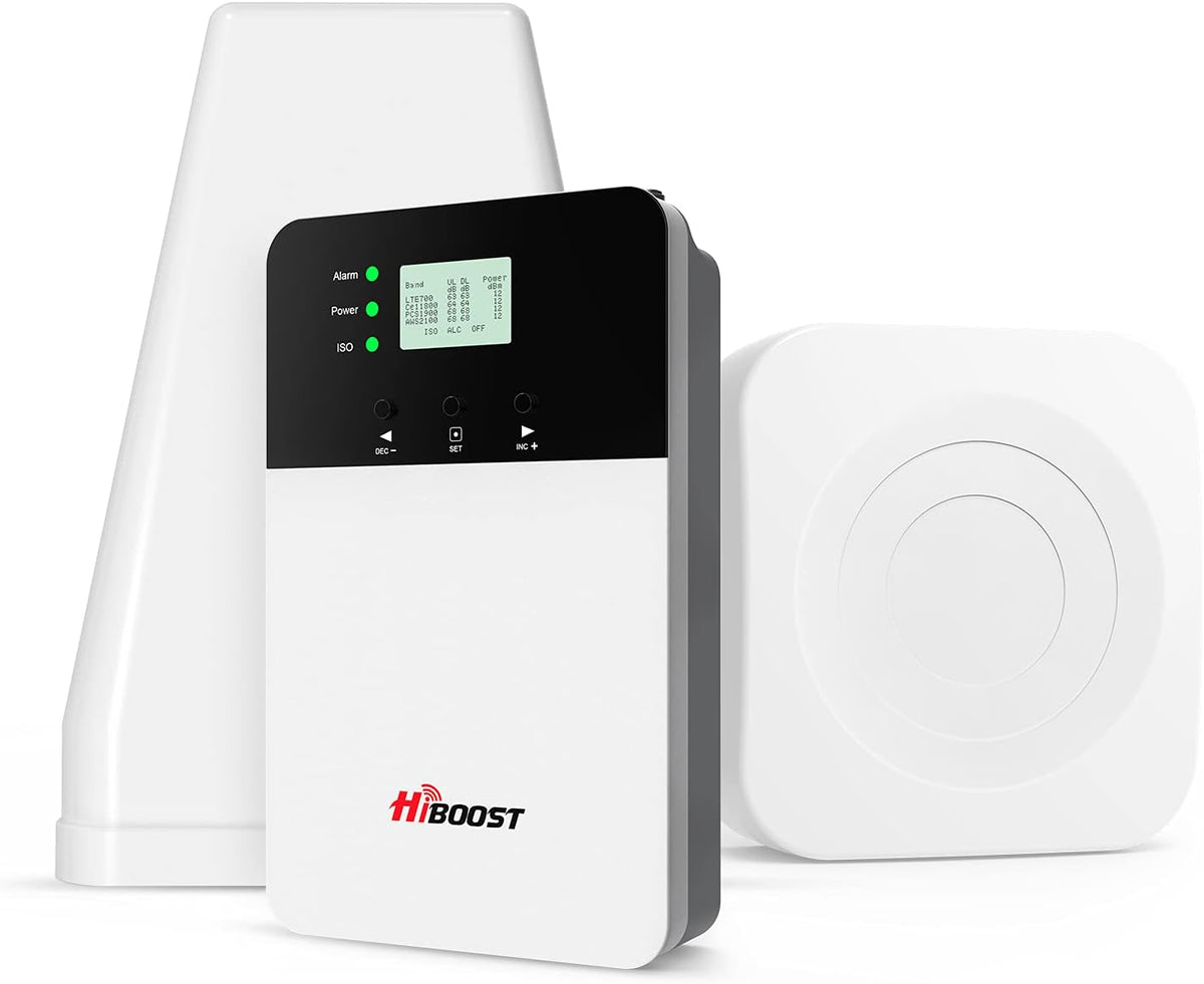 Cell Phone Signal Booster with Antenna, Up to 6000 SqFt, 5G 4G LTE B285