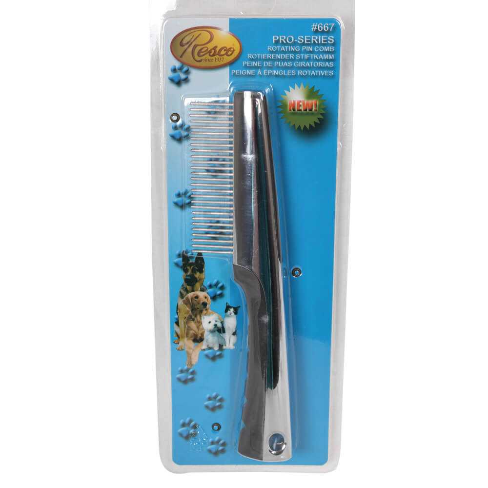 Anti-Static Pet Rotating Pin Comb J11351