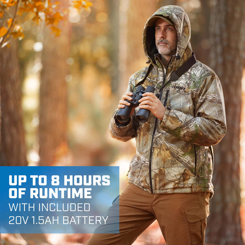 20-Volt Heated Jacket Kit Camouflage Medium I5075
