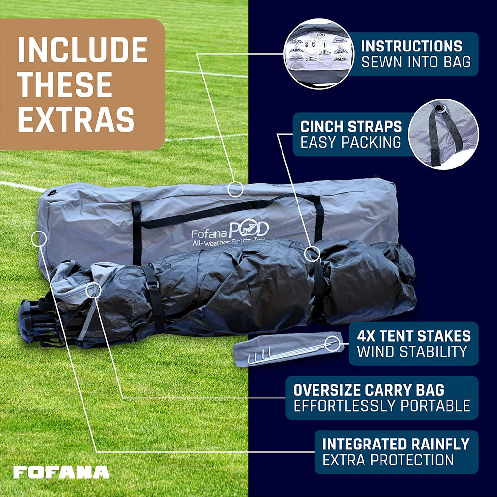 All Weather Sports Tent for up to 4 People F645042