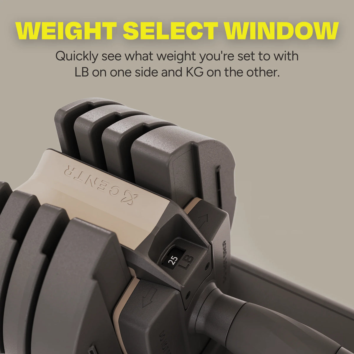 Adjustable Dumbbell 5-50 lbs B3691