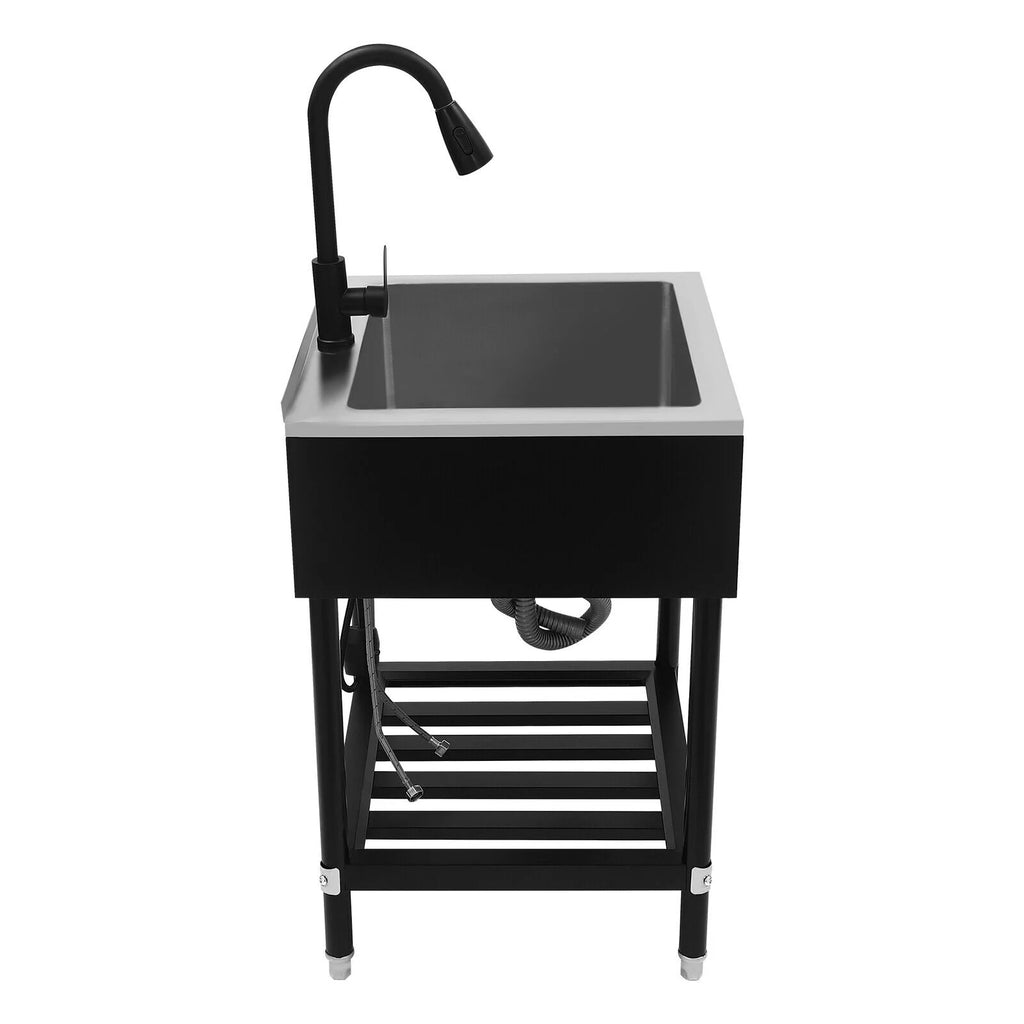 Stainless Steel Commercial Kitchen Prep Table Single Bowl A6956