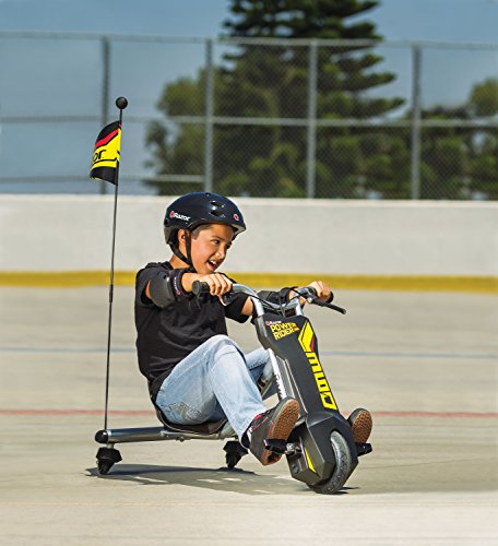 Black Yellow Electric Drifting Trike C65275