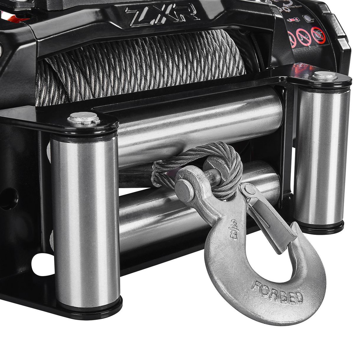 12,000 lb. Truck/SUV Winch with Wire Rope B160318