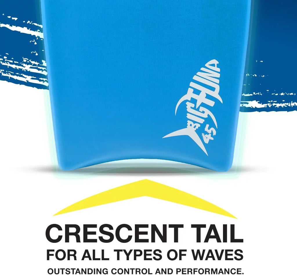 45 inch Bodyboard with Coiled Leash & Wrist Strap R26493