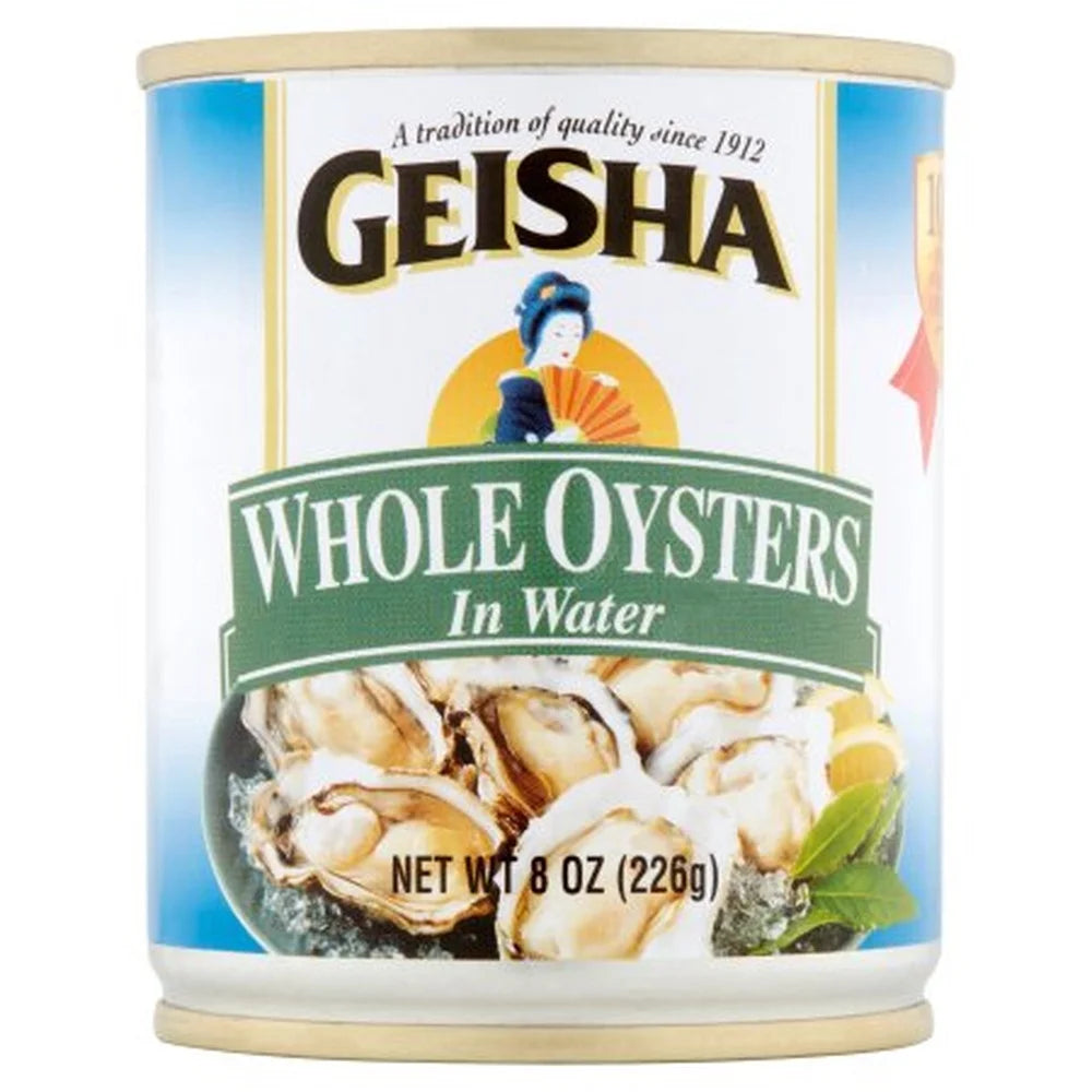 Whole Oysters in Water Pack of 20 P4225