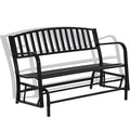 Patio Glider Bench with Cushion T6121
