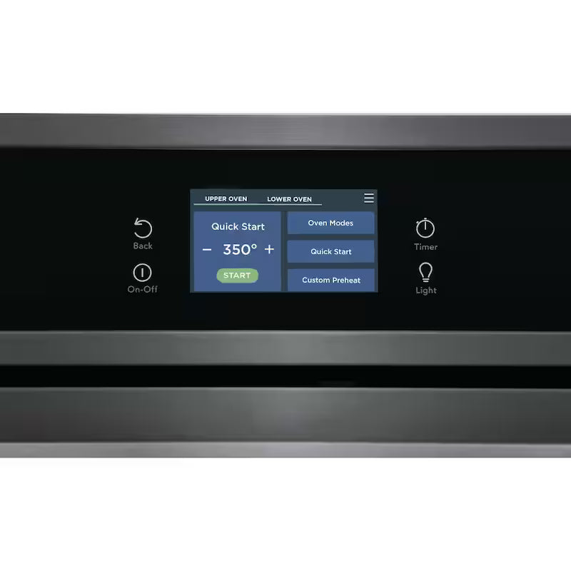 Double Electric Built-In Wall Oven with Convection in Black Stainless Steel L74720