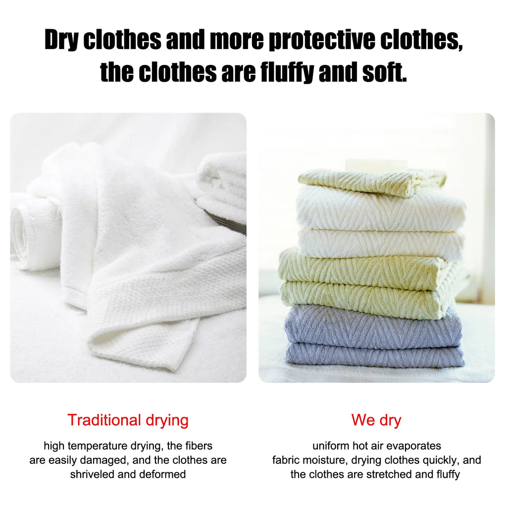 850W 1.6cu ft Front Load Electric Clothes Dryer with Stainless Steel Tub M577