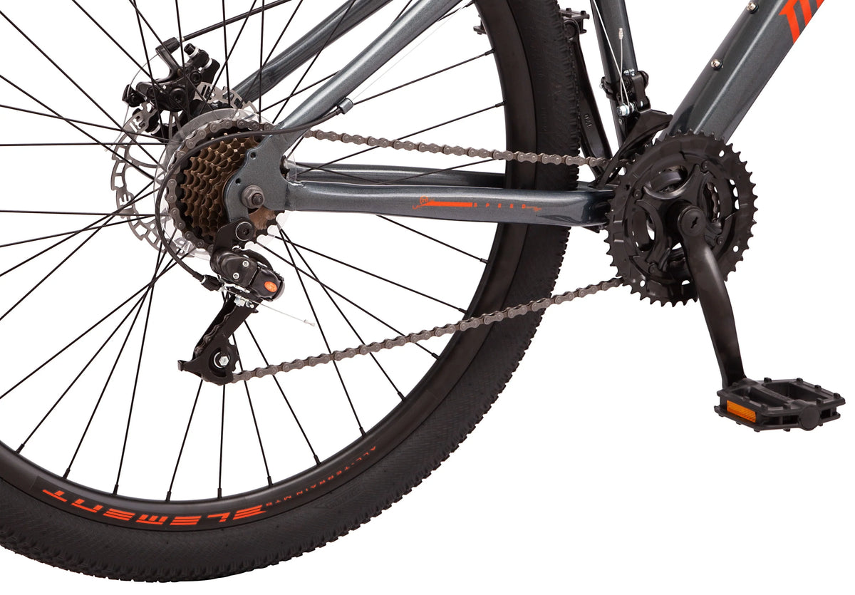 29 Mountain Bike, 21 Speeds, Gray D78153