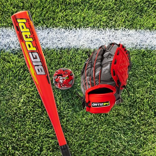 25” Aluminum T-Ball Bat with Foam Core T-Ball and 9” Youth Glove A228705