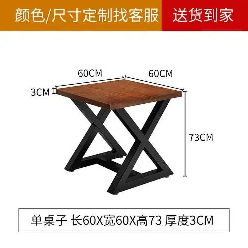 Minimalist Rectangle Waterproof Dining Table Y26548