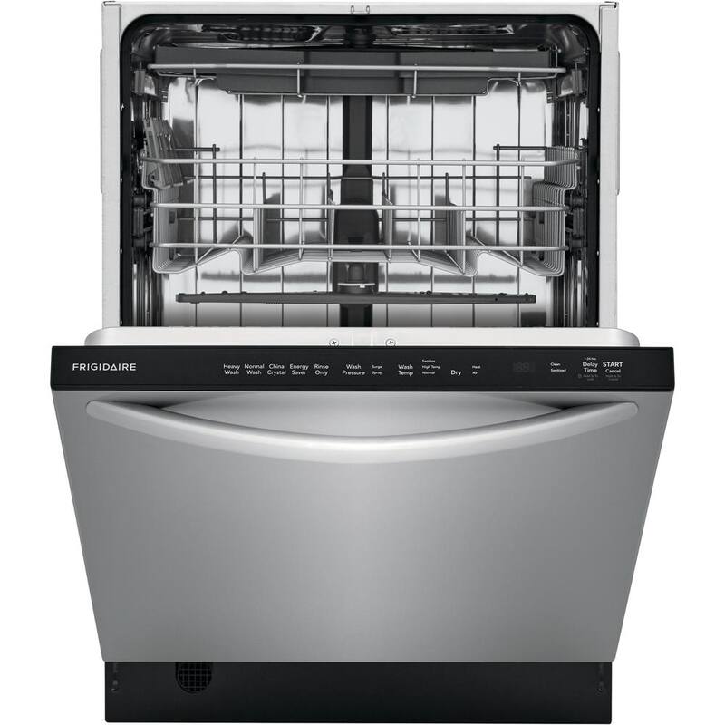 24 In. Built-In Tall Tub Dishwasher in Stainless Steel with 5-Cycles, 49 dBA D781