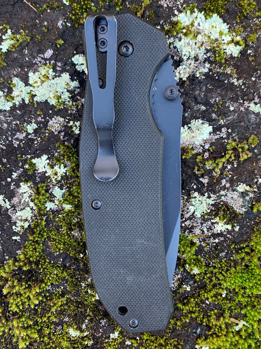 Black Folding Pocket Knife A5321