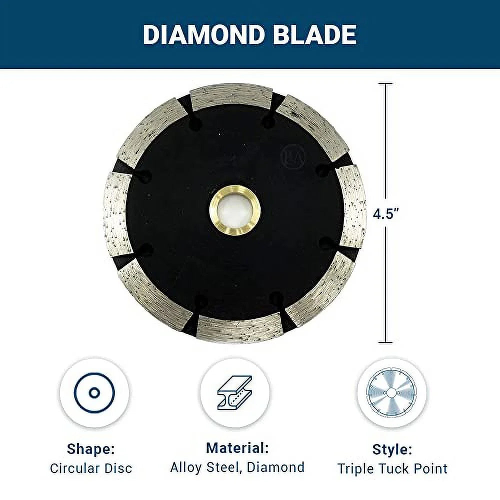4.5" Tuck Point Blade with 7/8" Arbor U54089