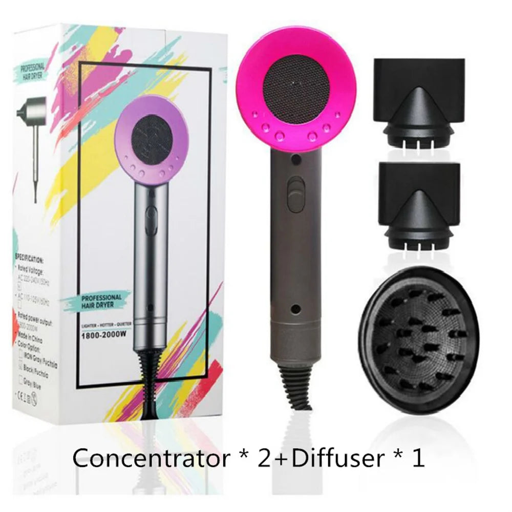 1800W Ionic Hair Dryer with Diffuser M113