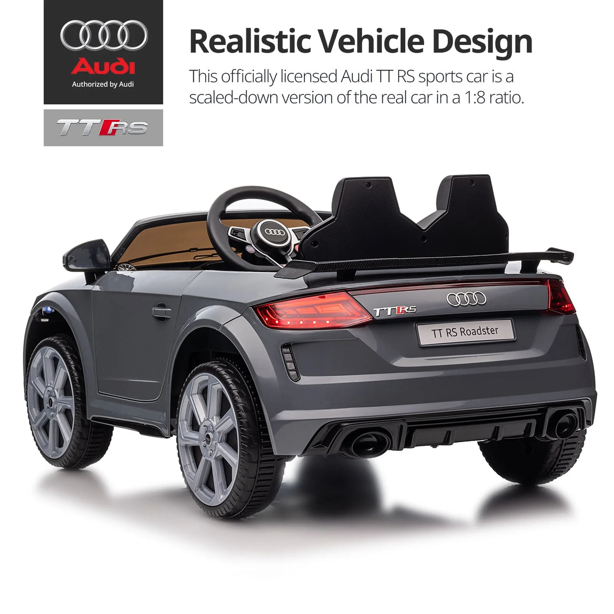 Black 12V Kids Ride On Car D43605