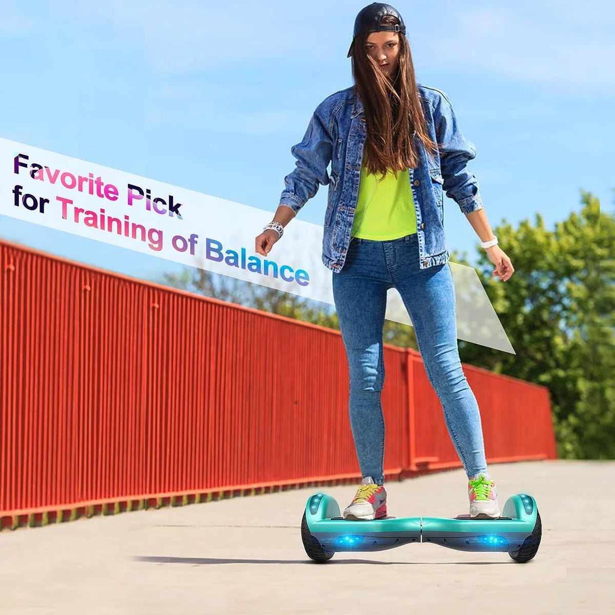 Self Balancing Hoverboard with LED Light Wheels Z53888