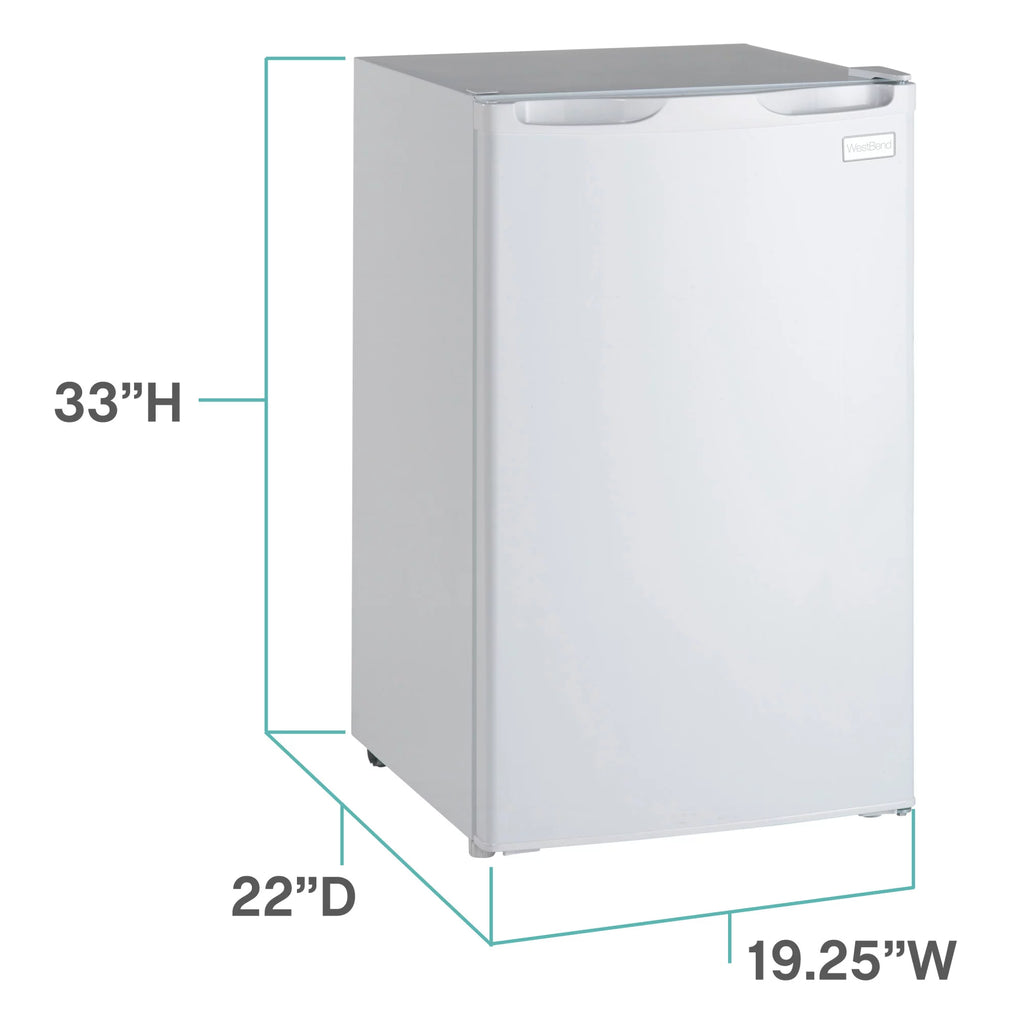 White 4.4 cu. ft. Compact Refrigerator E802757