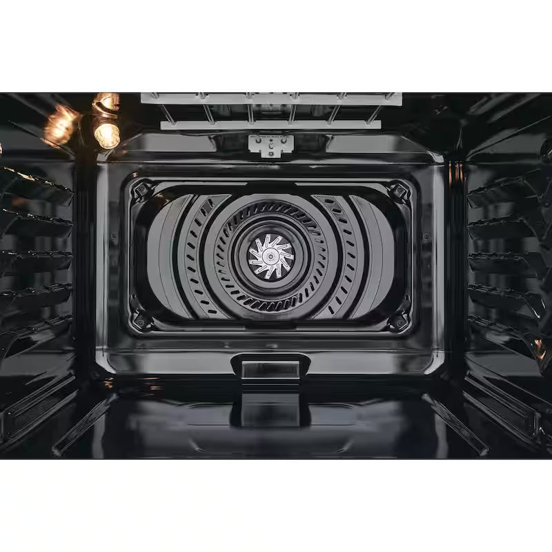 Double Electric Built-In Wall Oven with Convection in Black Stainless Steel L74720