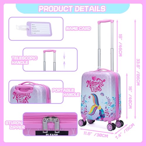 2 Piece Hardside Spinner Luggage Set X9111