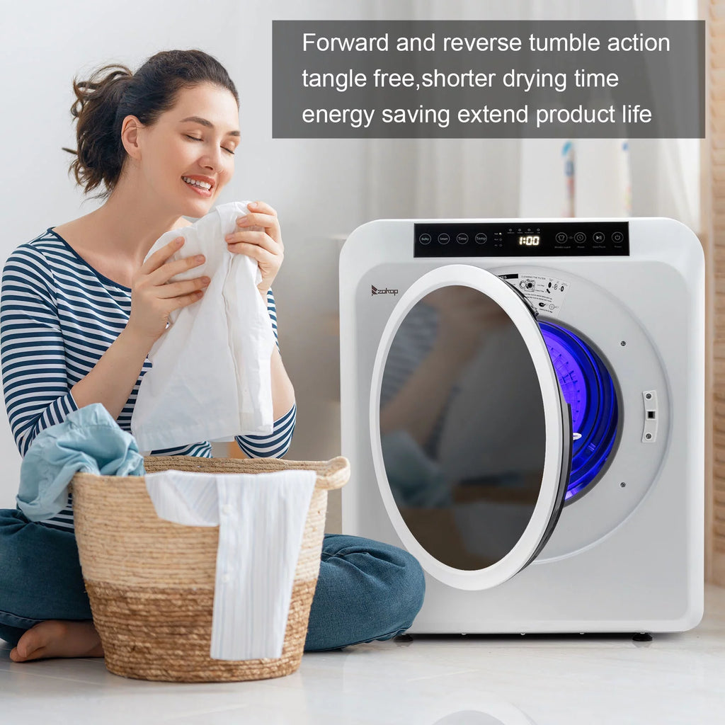 Compact Electric Dryer White X4163